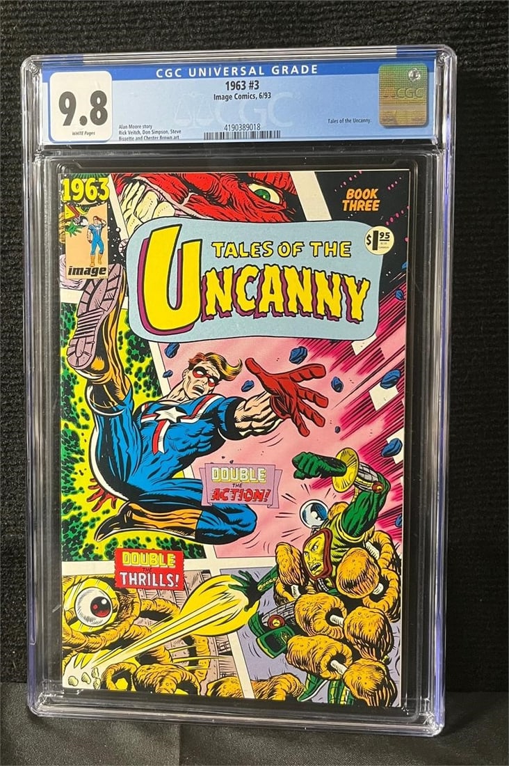 1963 #3 Image Comic Series CGC 9.8 (1 of 1)
