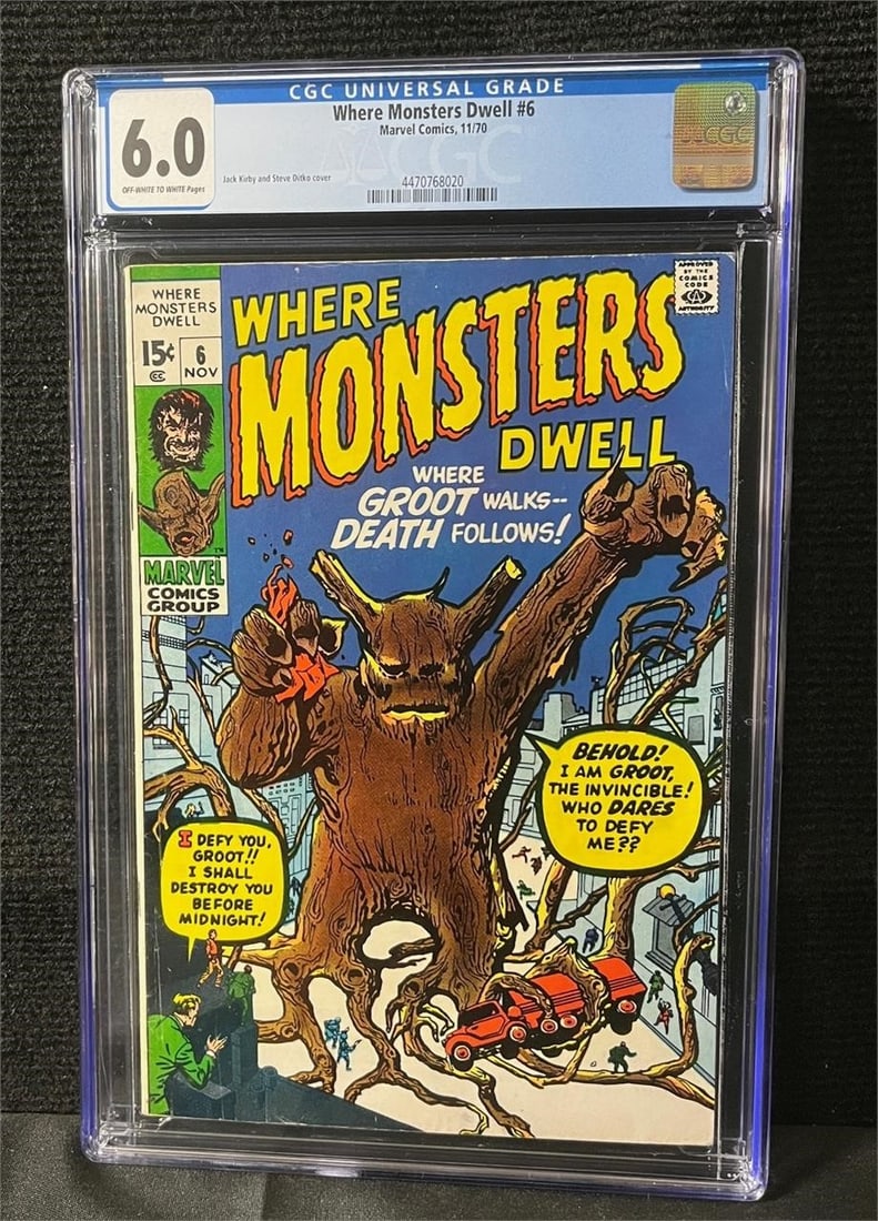 Where Monsters Dwell 6 Comic Groot App (1 of 1)