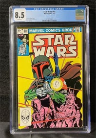 Star Wars 68 Bobba Fett Key Comic CGC 8.5