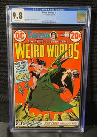 Weird Worlds 4 DC Bronze Age Comic CGC 9.8