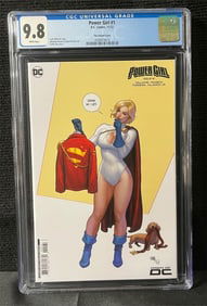Power Girl 1 Choi Variant Comic CGC 9.8