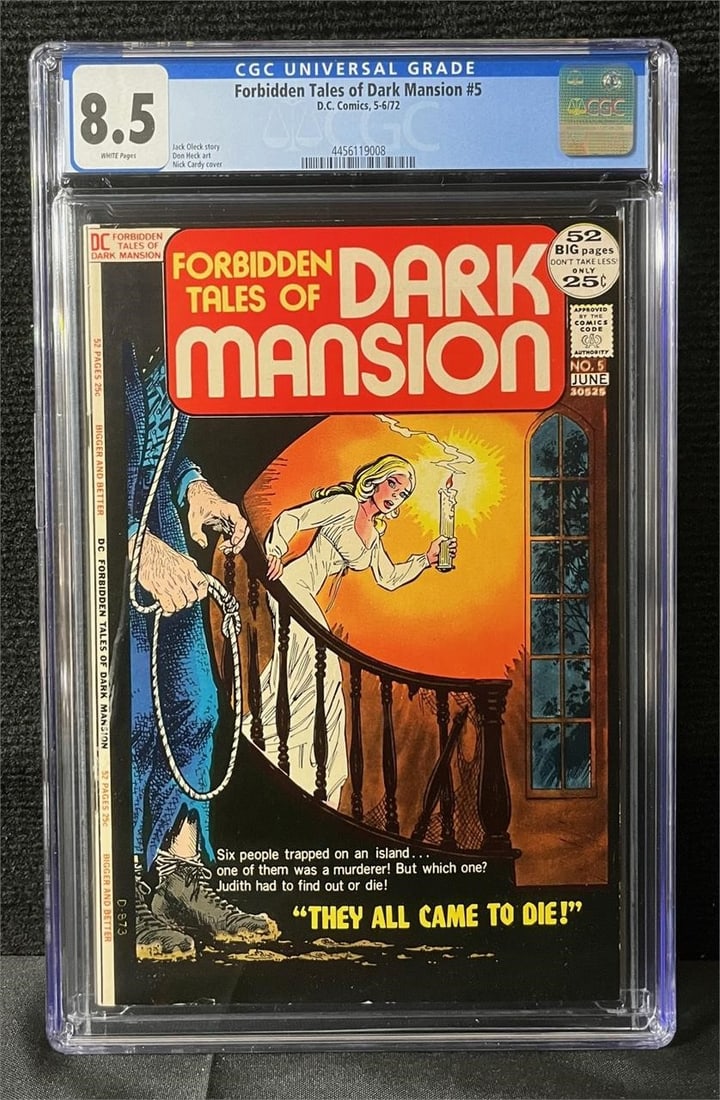 Forbidden Tales of Dark Mansion Comic CGC 8.5 (1 of 1)
