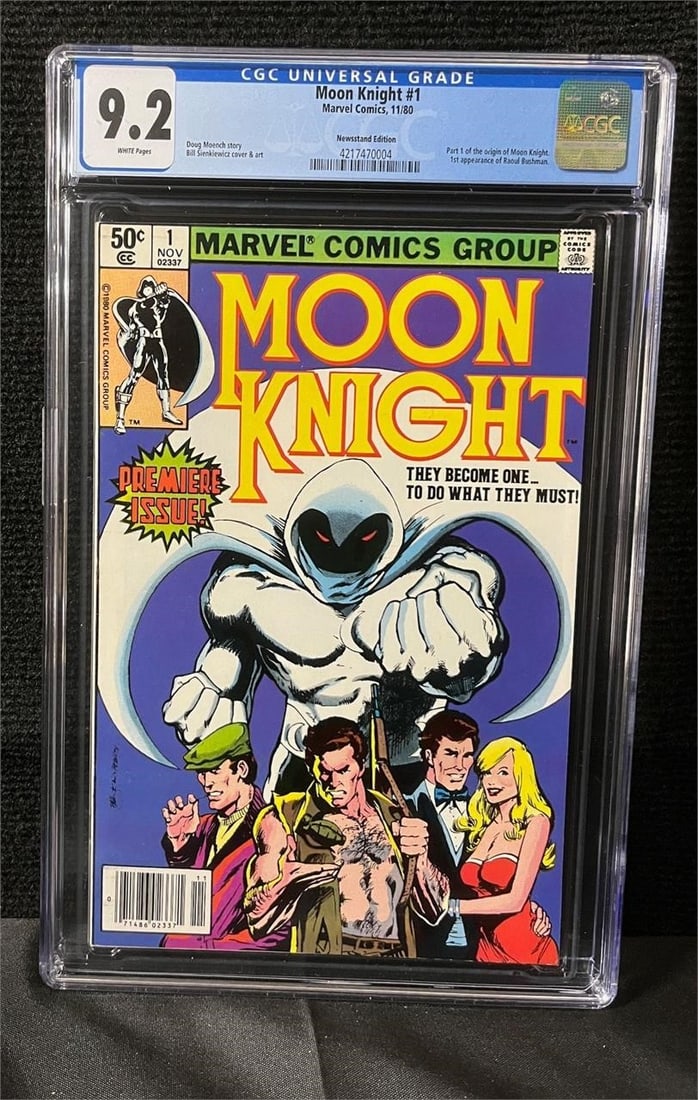 Moon Knight 1 CGC 9.2 Comic (1 of 1)