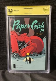 Cliff Chiang Signed Paper Girls CBCS Graded Comic