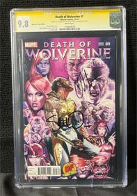 McNiven Signed Death of Wolverine Comic CGC 9.8