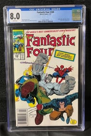 Fantastic Four 348 Newsstand Comic CGC 8.0