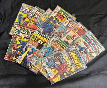 Group of Marvel & DC Bronze Age Comic Books