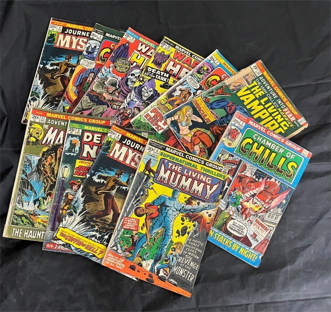 Marvel Bronze Age Comic Books w/1st Living Mummy (1 of 1)