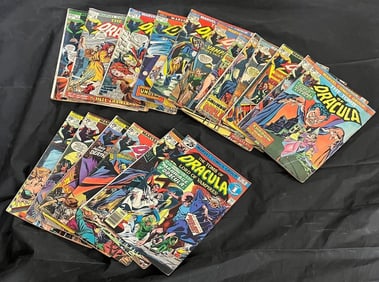 Tomb of Dracula Marvel Bronze Age Comic Book Lot