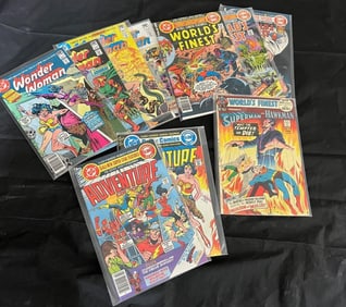 Bronze Age World's Finest Wonder Woman + Comics