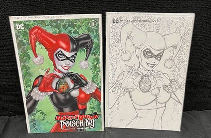 Harley Quinn & Poison Ivy 1 Exclusive Variants