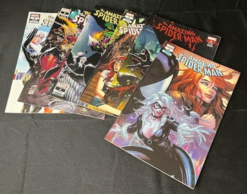 Amazing Spider-man 1-6 Variant Cover Lot