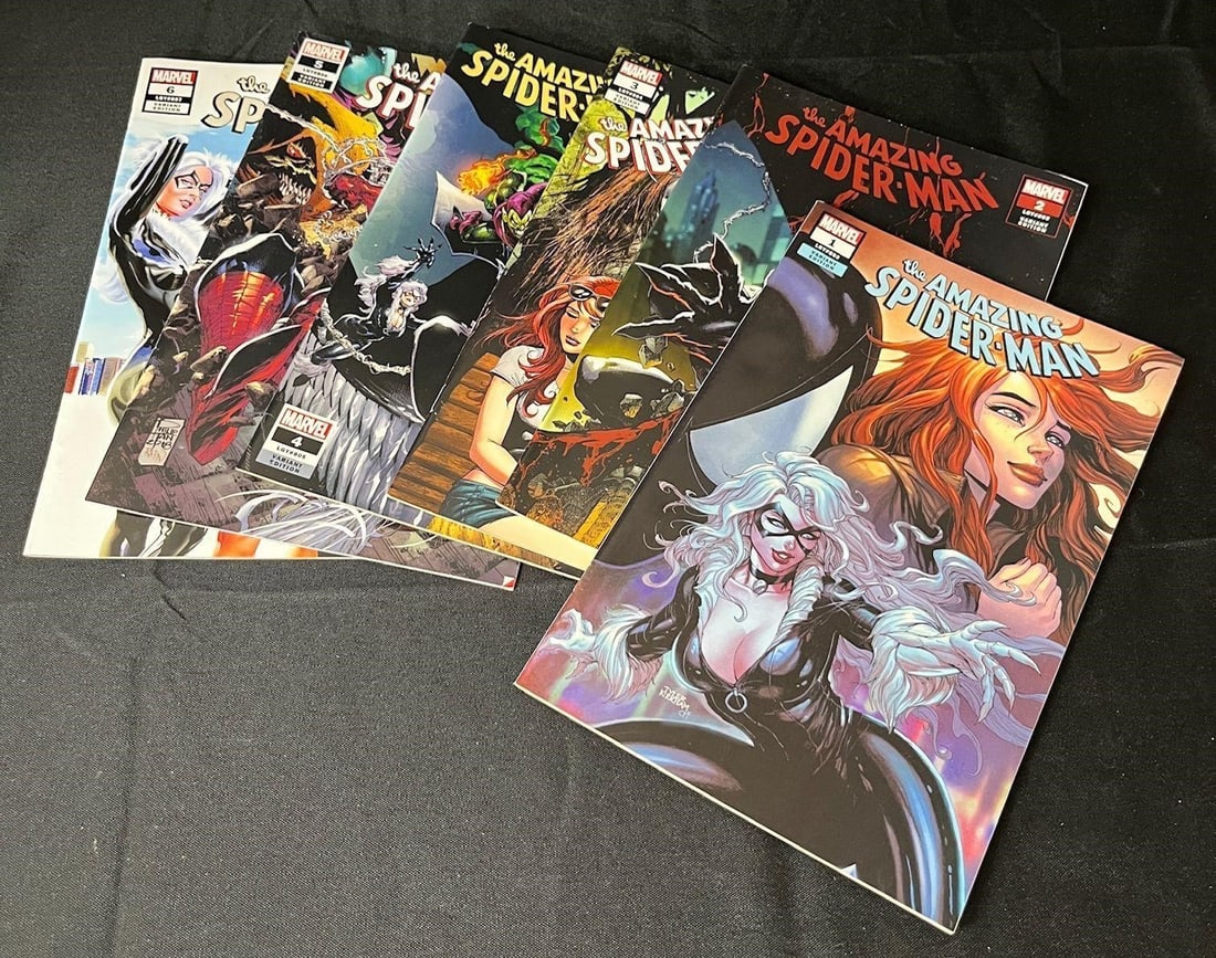 Amazing Spider-man 1-6 Variant Cover Lot (1 of 1)