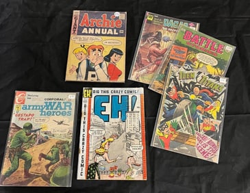 Golden Age/Silver Age Comic Lot w/Archie Annual