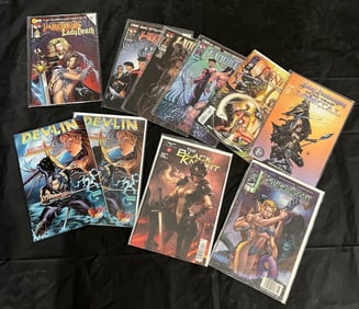 Bad Girl Comics w/ Lady Death, Avengelyne +