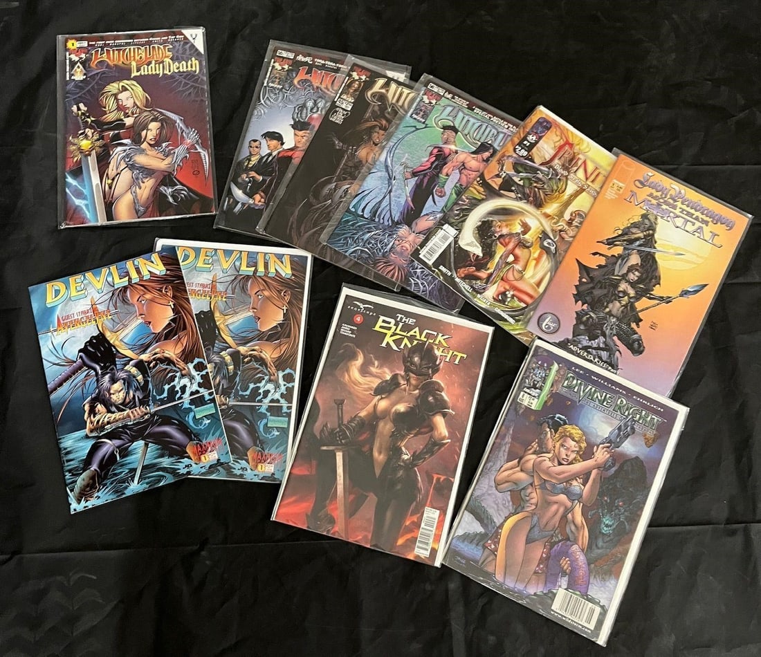 Bad Girl Comics w/ Lady Death, Avengelyne + (1 of 1)