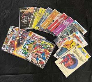 Mix of Marvel & DC Comic Books
