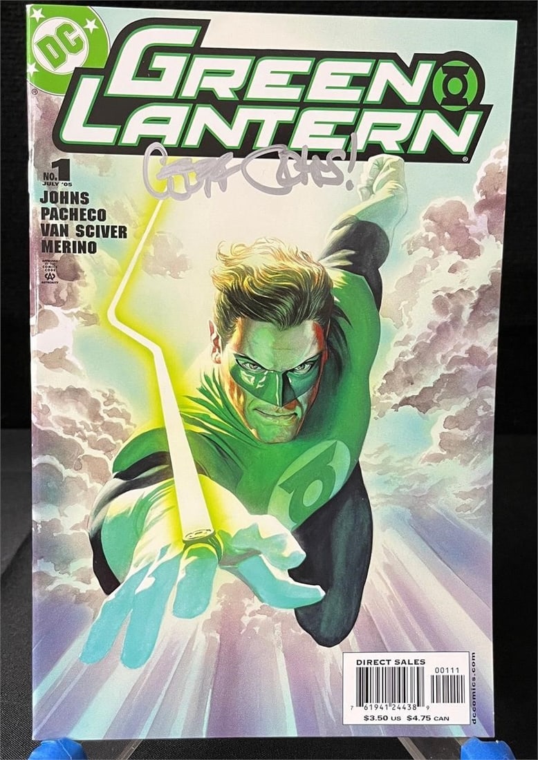 Green Lantern 1 Signed by Geoff Johns (1 of 1)