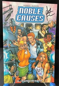 Noble Causes Comic Book Signed by Jay Faerber