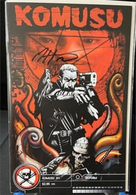 Komusu Comic Signed by Mike Huddleston