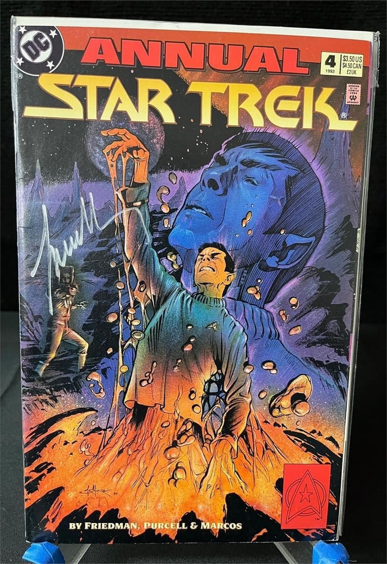 Star Trek Comic Signed by Michael Jan Friedman (1 of 1)