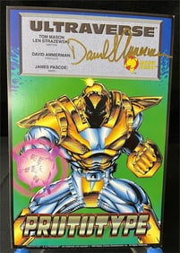David Ammerman signed Ultraverse Promo Card