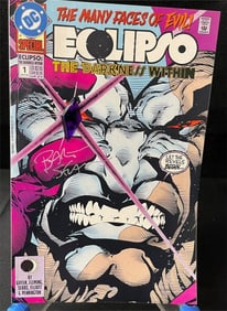 Eclipso Comic Signed by Bart Sears