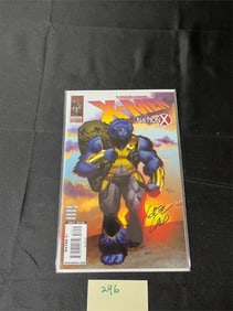 X-men 519 Signed by Greg Land DF COA