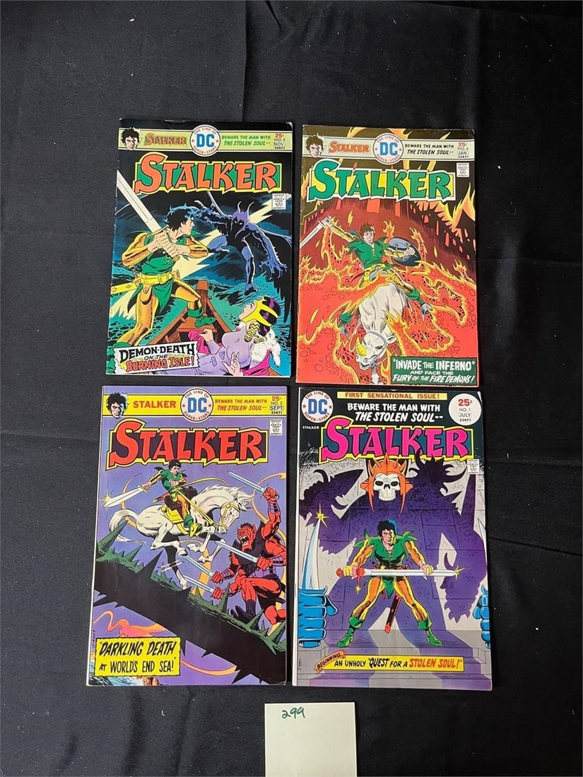 Stalker 1-4 DC Bronze Age Comics (1 of 2)
