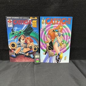 Catfight 1 Lightning Comics w/Variant Cover