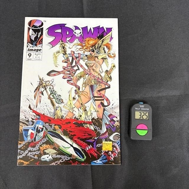 Spawn 9 1st App Angela Key Image Comic (1 of 2)