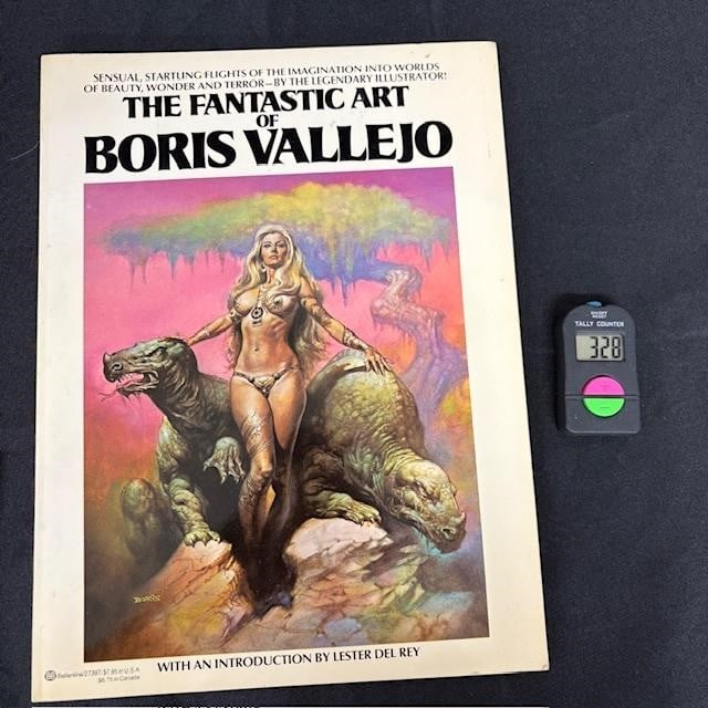 Fantastic Work of Boris Vallejo Portfolio: We are a veteran owned company. Please look at the Photos Carefully to determine condition of lot. All lots sold as is. Please message if you have any questions. By placing a bid, you agree to the ter