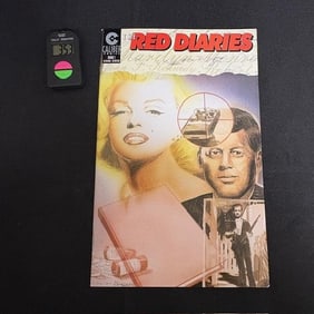 Red Diaries 1 Caliber Comics JFK/Marilyn Monroe
