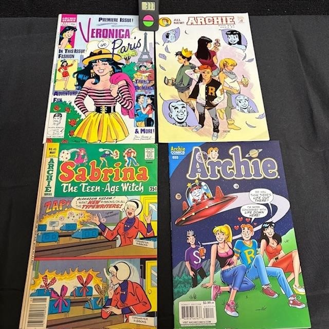 Sabrina the Teenage Witch + Misc. Archie Comics: We are a veteran owned company. Please look at the Photos Carefully to determine condition of lot. All lots sold as is. Please message if you have any questions. By placing a bid, you agree to the ter
