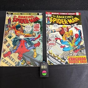 Amazing Spider-man 123 & 126 Bronze Age Comics