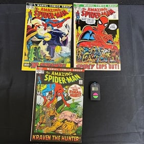 Amazing Spider-man 104,109,112 Marvel Comics