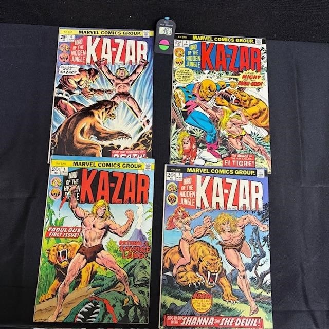 Ka-Zar Bronze Age Marvel Comic Lot W/#1 (1 of 4)