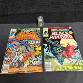 Marvel Premiere 52, 53 Feat. Black Panther Comics