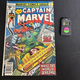Captain marvel 52 Marvel Bronze Age Comic
