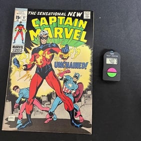 Captain Marvel 17 Bronze Age Marvel Key Comic