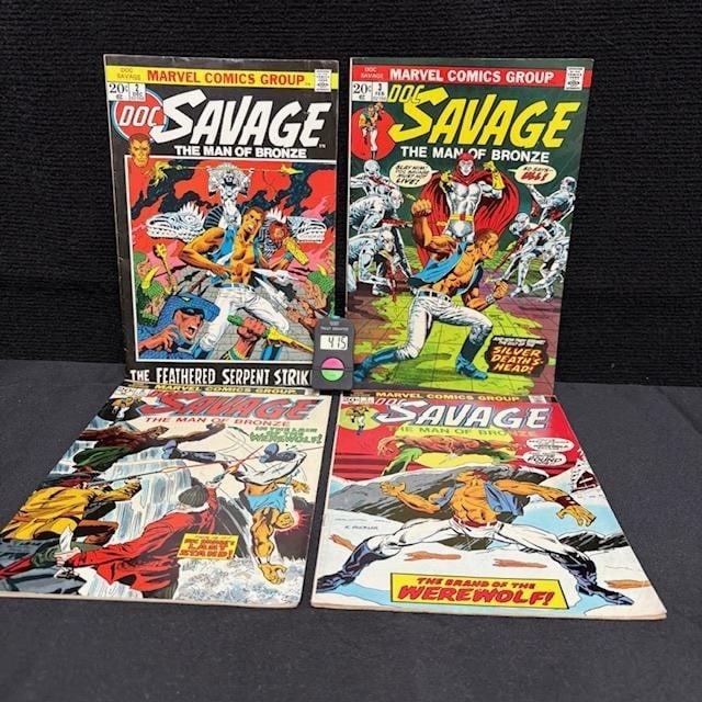 Doc Savage Marvel Bronze Age Comics (1 of 4)