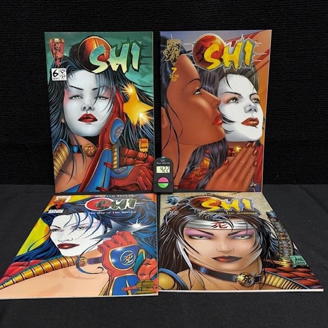 Shi Misc. Crusade Comics Lot (1 of 4)