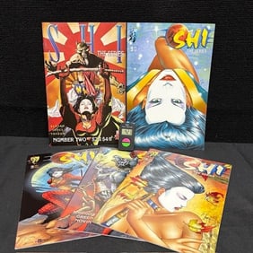 Shi The Series Crusade Comics Lot