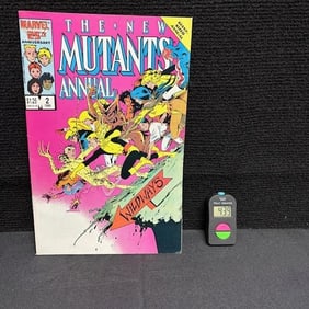 New Mutants Annual 2 Marvel Copper Age Key Comic