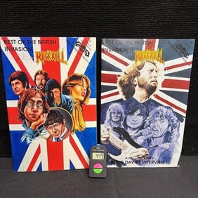 Signed by Best of the British Invasion 1 & 2 Comic