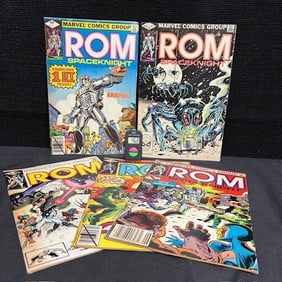 Rom Marvel Comic Lot w/#1 Issue