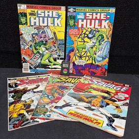 She Hulk & Doc Savage Comics