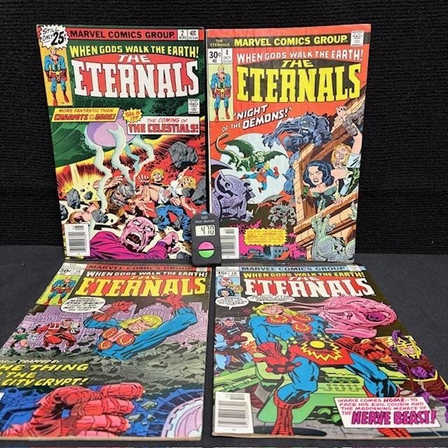 Eternals Marvel Bronze Age Comics (1 of 2)