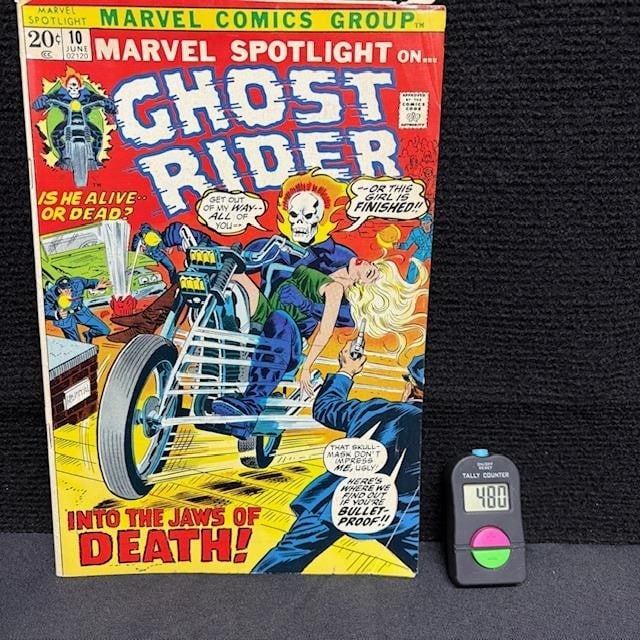 Marvel Spotlight 10 Feat. Ghost Rider Comic (1 of 2)