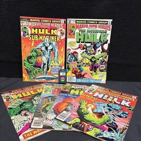 Marvel Super-Heroes Feat. Hulk Comics